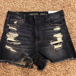 Curzy Denim American Eagle Short Shorts